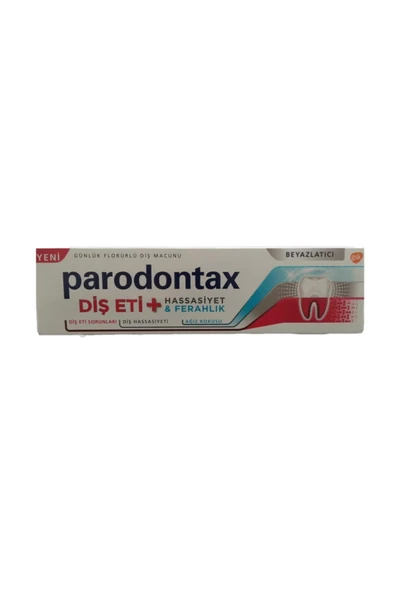 Parodontax Diş Eti +Hassasiyet Ferahlık Beyazlatıcı Diş Macunu 75 ml ürün görseli 1