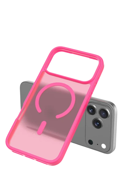 Apple iPhone 17 Pro Max Jota Magsafe Kapak - Rose - Resim 3