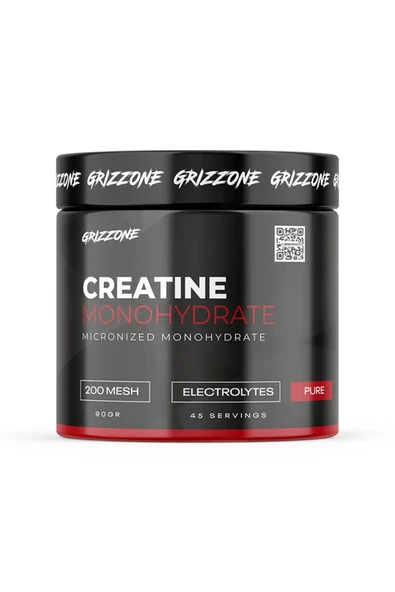 GRIZZONE Creatine Monohydrate 90 Gr ( Aromasız )