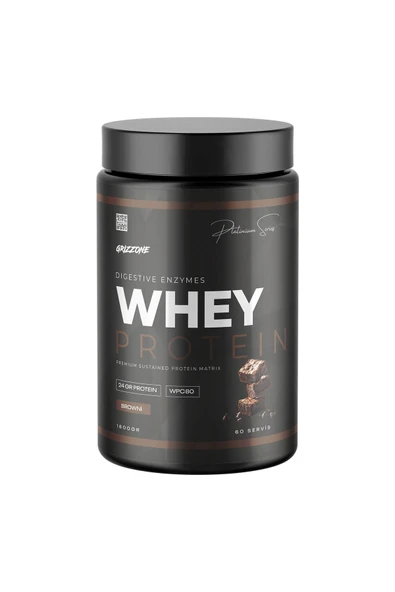 GRIZZONE Whey Protein 1800 Gr ( Browni )