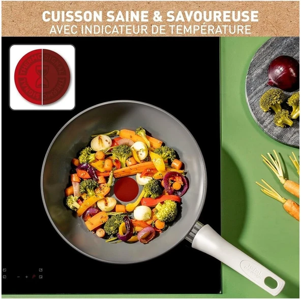 Tefal Ceramic Renew 28 cm Tava-2100129953 - Resim 2