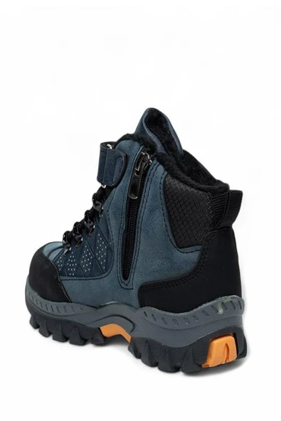 Celira Vlt Cırtlı Lacivert Oranj Kaymaz Taban Erkek Çocuk Bot - Resim 3