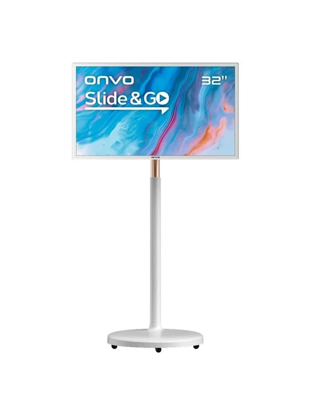 ONVO 32OVM6000 32İNC 82 CM FHD HAREKETLİ TAŞINABİLİR ANDROİD SMART LED EKRAN TELEVİZYON ürün görseli 1