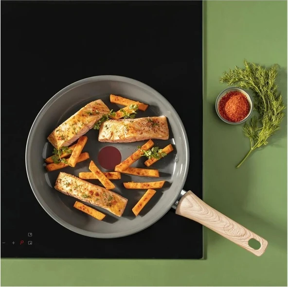 Tefal Ceramic Renew 30 cm Tava-2100129954 - Resim 4