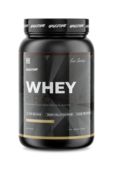 GRIZZONE Whey Proteın 900 Gr ( Çikolatalı Kurabiye Serisi )