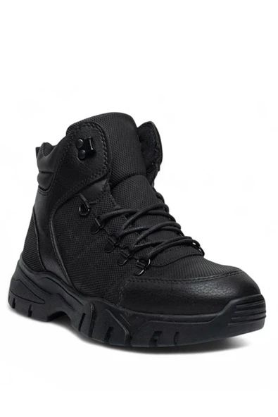 Celira Cnt Siyah Günlük Rahat Erkek Bot Ayakkabı NSB930 - Resim 2