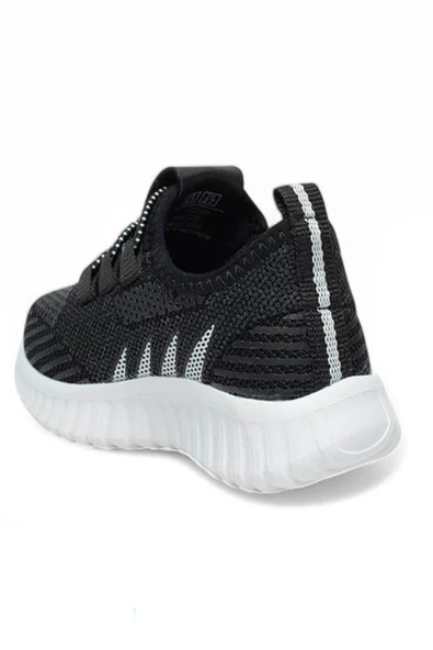 Celira Smx Siyah Beyaz Erkek Çocuk Yazlık Fileli Spor Ayakkabı - Resim 3