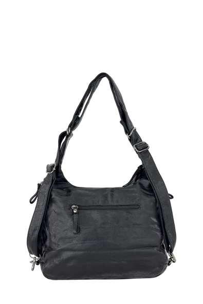 Bolsas Kadın Omuz ve Sırt  Çanta Siyah 1038 - Resim 3