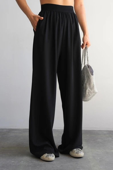 Dokuma Pantolon - Siyah ürün görseli 1