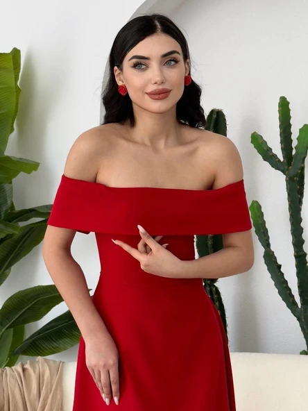 Mariana Midi Elbise - Resim 3