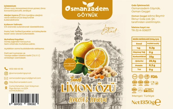 Bağışıklığın Altın Üçlüsü: Taneli Limon Özü - 2