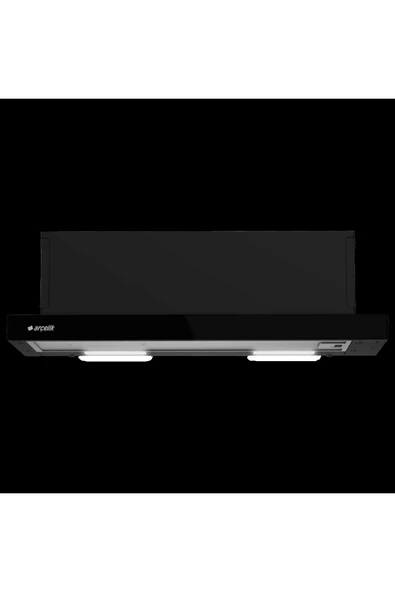 Arçelik P 181 TS Ankastre Sürgülü Aspiratör Siyah