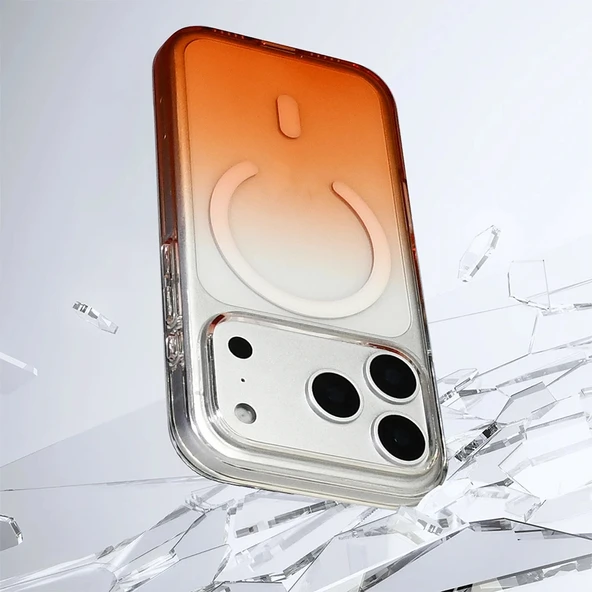 Apple iPhone 17 Pro Max Kılıf M-Safe Şarj Özellikli Zore Septik Silikon Kapak - 7