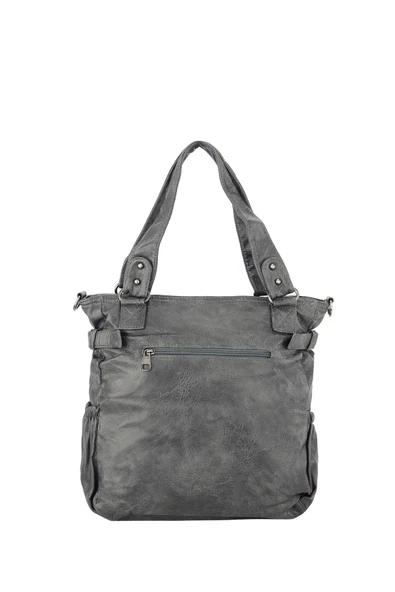 Bolsas Kadın Omuz Çanta Gri 1035 - Resim 3