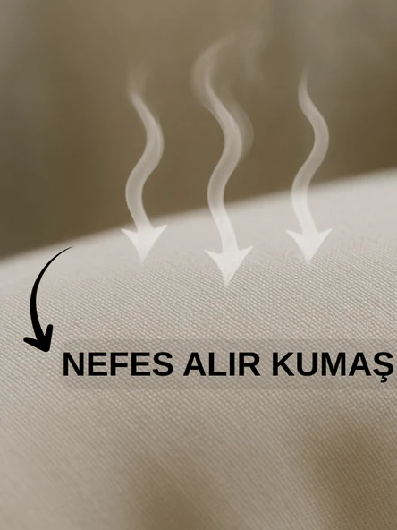 Beylini 2'Li 600 GR Pamuklu Silikon Yastık Yumuşak Rahat Antialerjik Makinede Yıkanabilir Pürüzsüz Yastık 50x70cm - Resim 4