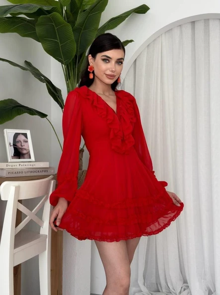 Osıes Fırfırlı Elbise ürün görseli 1