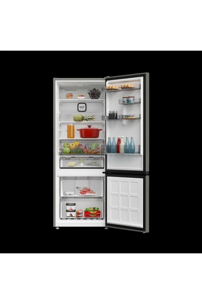 Arçelik 270475 MG No Frost Buzdolabı Manhatten Gri - Resim 5