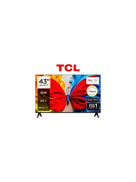 TCL 43S5K Full HD 43" 109 Ekran Uydu Alıcılı Google Smart QLED TV