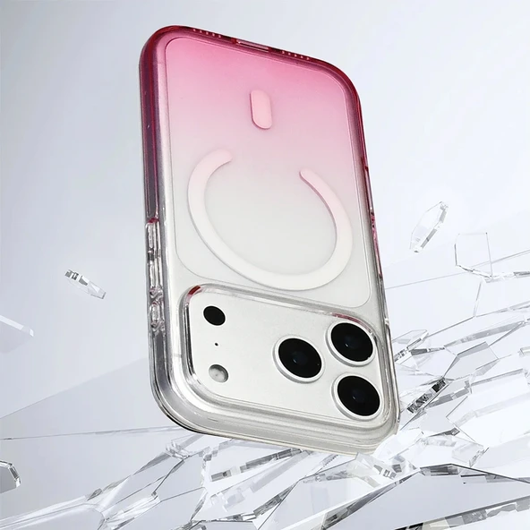 Apple iPhone 17 Pro Max Kılıf M-Safe Şarj Özellikli Zore Septik Silikon Kapak - 10