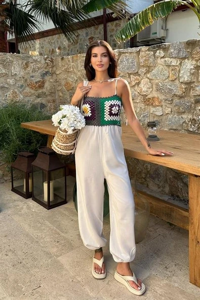 Jasmin Süzüneli Keten Tulum 1280-08 ürün görseli 1