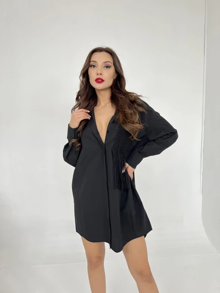 6309 GÖMLEK-SİYAH - Resim 2