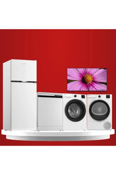 Arçelik Full White Çeyiz Paketi