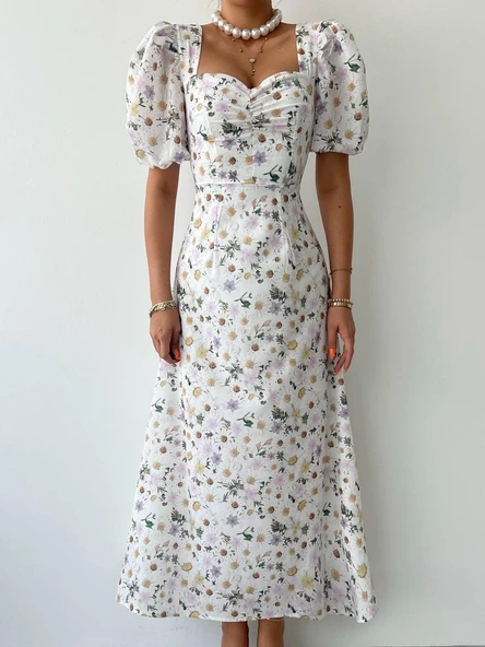 Juna Midi Boy Elbise - Resim 2