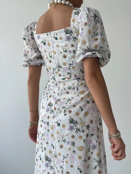 Juna Midi Boy Elbise - Resim 5