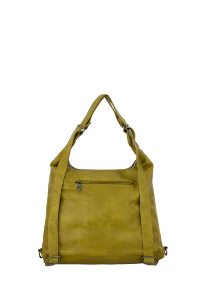 Bolsas Kadın Omuz ve Sırt  Çanta Hardal 1033 - Resim 3