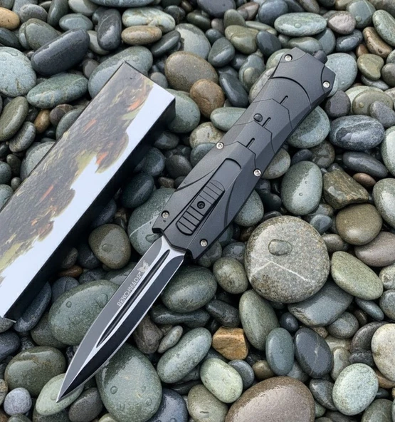 Cakistore Benchmade Siyah İçten Çıkmalı Otomatik Kamp Çakısı
