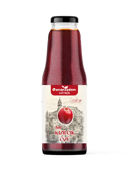 Maksimum Lif: %100 Doğal Taneli Kızılcık Özü