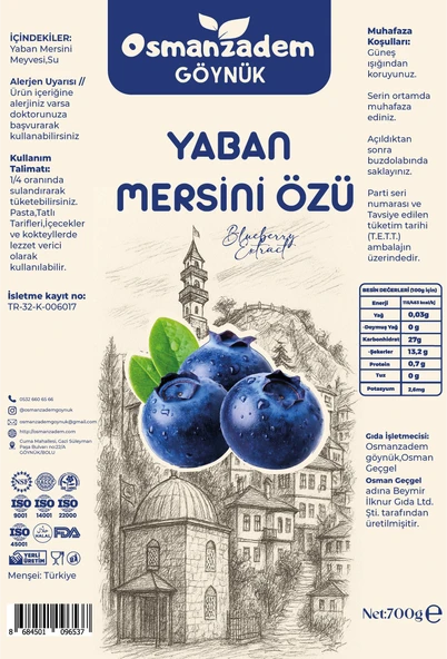 Göz ve Beyin Sağlığı: %100 Doğal Yaban Mersini Özü - 2