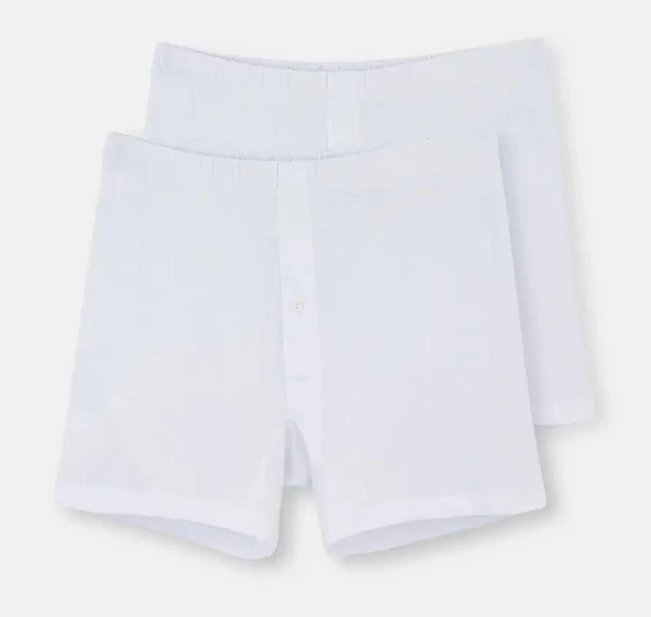 2 li Paket Dagi Erkek Penye Boxer D1220 - Resim 3