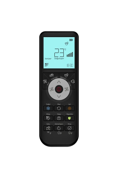 Arçelik 09465 HP Ultra HijyenPlus Silver Inverter Klima 9.000 Btu/h A++ Sınıfı R32 Gazlı - 4