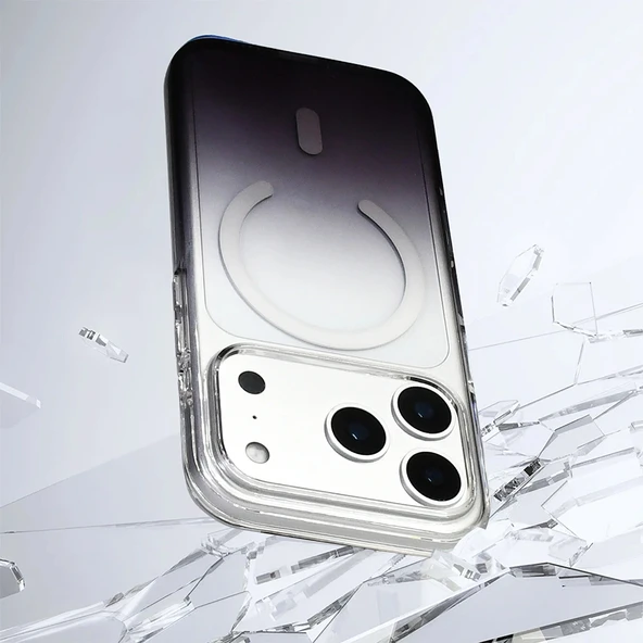 Apple iPhone 17 Pro Kılıf M-Safe Şarj Özellikli Zore Septik Silikon Kapak - 7