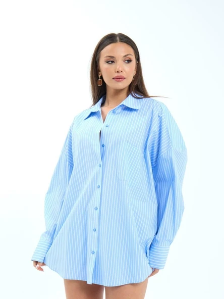 7388 GÖMLEK-DENVER ÇİZGİLİ - Resim 4