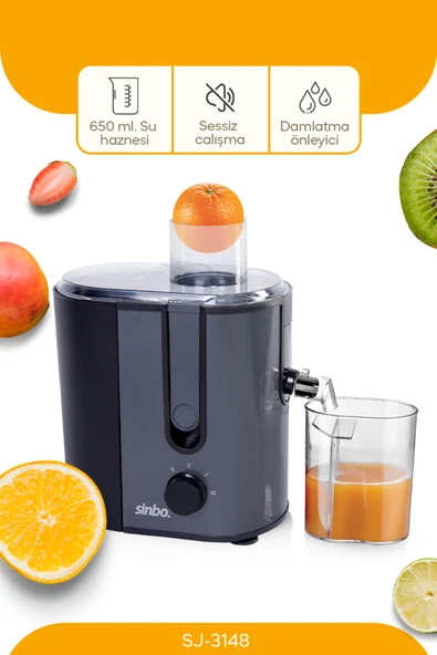 Sinbo SJ-3148 Katı Meyve Sıkacağı ürün görseli