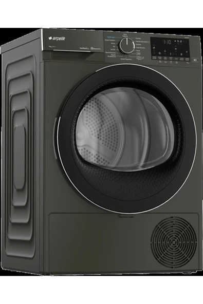 Arçelik 910 KMP IG Gri Kurutma Makinesi - 2
