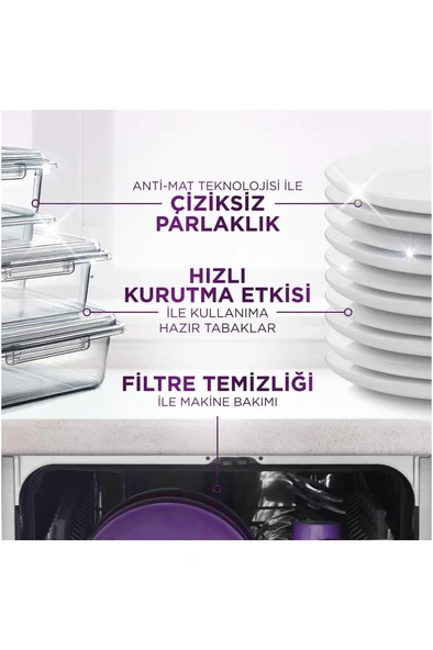 Fairy Mucize Bulaşık Makinesi Deterjanı Kapsülü/Tableti 50 Yıkama - 6