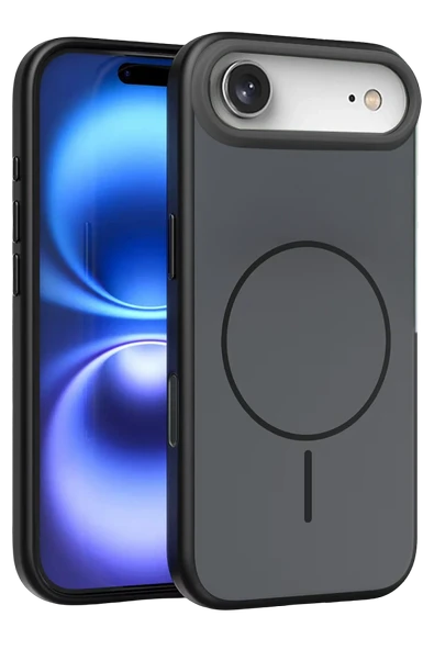 Apple iPhone 17 Air Neva Magsafe Kapak - Siyah ürün görseli 1