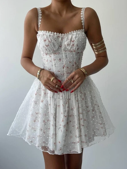 Vranye Mini Elbise - Resim 2