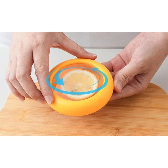 Limon Figürlü Esnek Yiyecek Saklama Kutusu ürün görseli 1