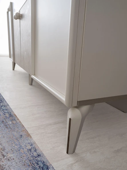 Petra Çekmeceli Dolaplı Aynasız Büfe Konsol 180x48x78cm - Resim 4