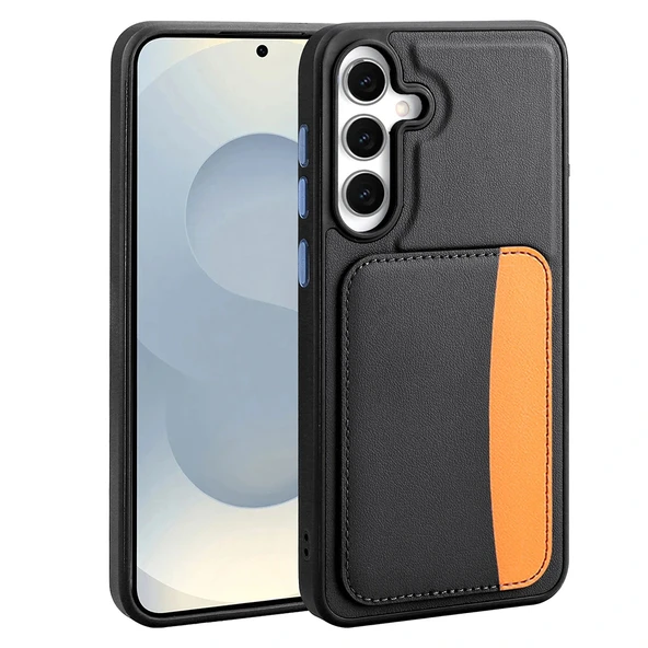 Galaxy S25 FE Kılıf Kartlıklı Zore X-Kart Silikon Kapak - Resim 5