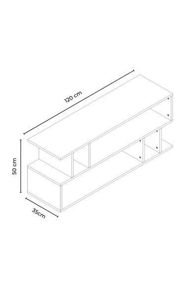 Selya TV Sehpası Beyaz - 2