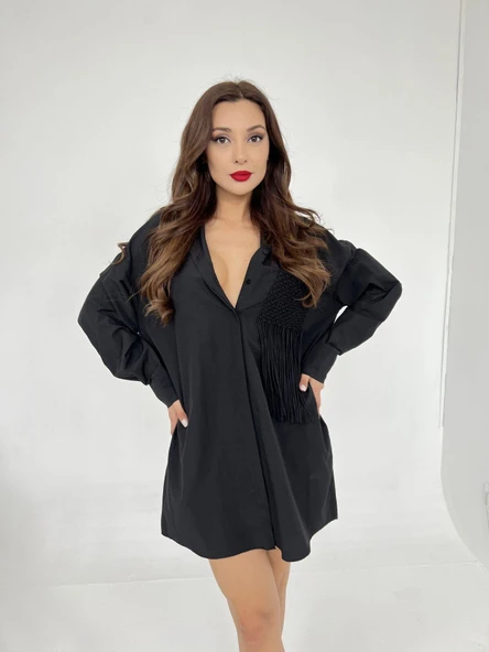 6309 GÖMLEK-SİYAH ürün görseli