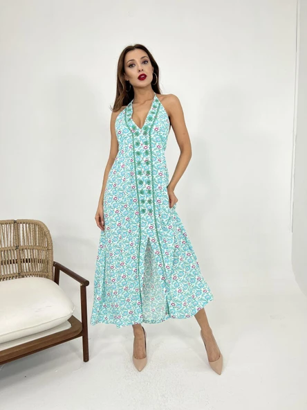 6855 ELBİSE-MİNT ürün görseli 1