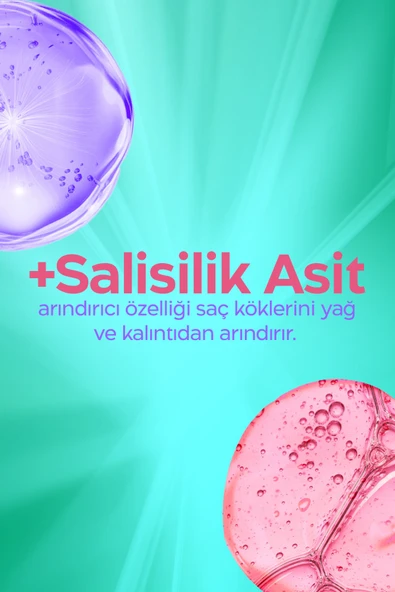 Duru Nem Bombası Yağlanma Eğilimli Saçlar İçin Arındırıcı ve Hacim Verici Şampuan 3x400 Ml - Resim 3