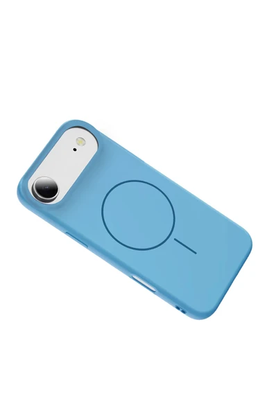 Apple iPhone 17 Air Jully Magsafe Kapak - Mavi - Resim 2