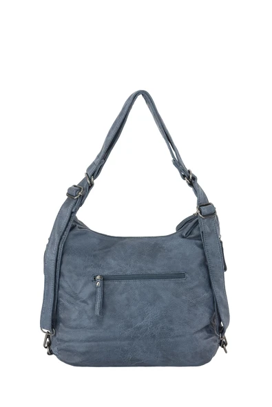 Bolsas Kadın Omuz ve Sırt  Çanta Mavi 1038 - Resim 3